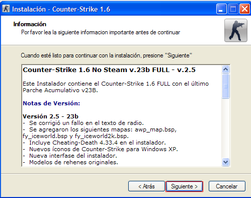 Descargar Counter Strike 1.6 No Steam Cs3